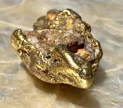 small gold nugget
